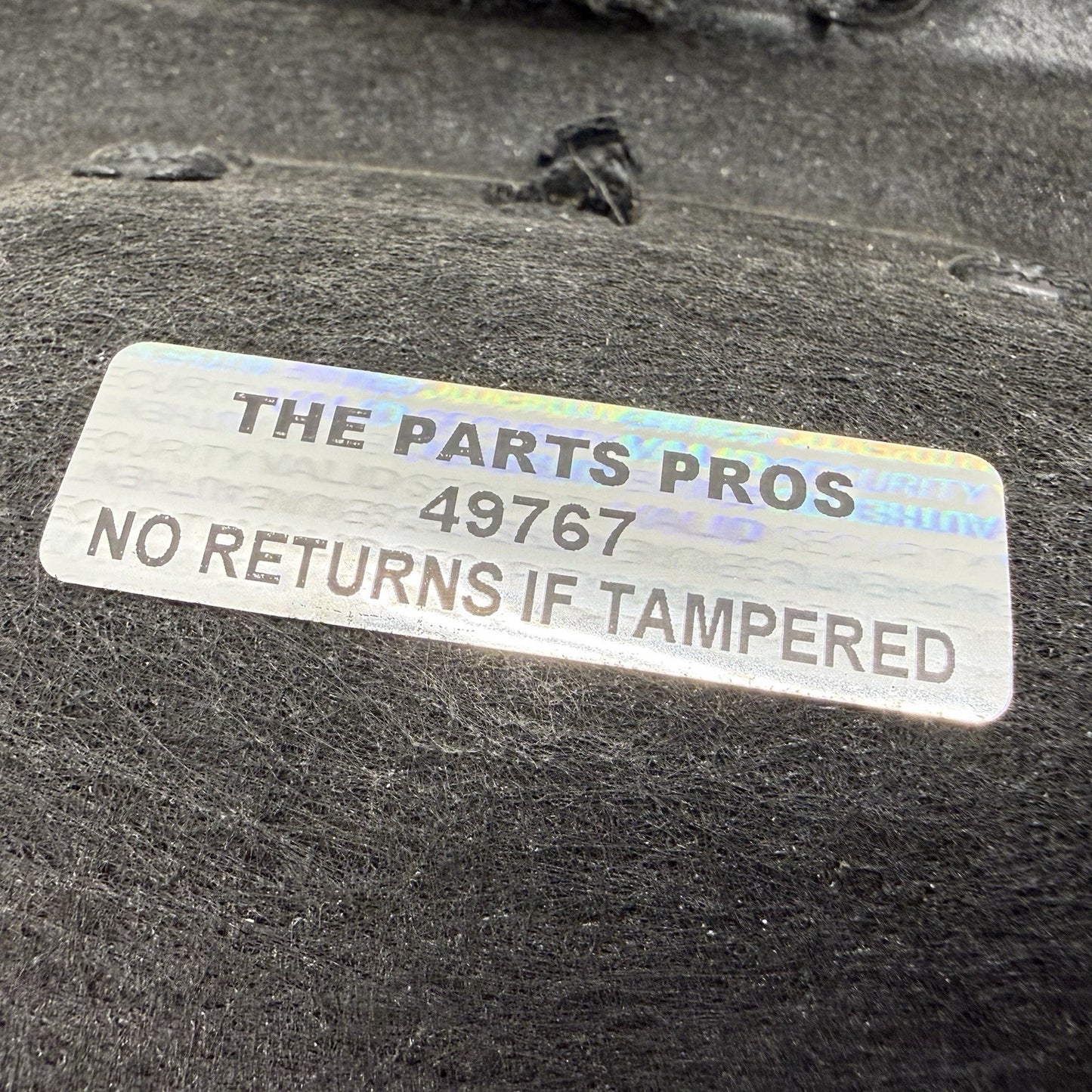 18-24 BMW G01 X3 Left Rear Quarter Panel Cover Trim Access Lid 7445813 OEM