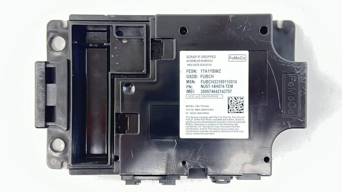 2024 FORD MUSTANG GT TELEMATICS COMMUNICATION CONTROL MODULE NU5T-14H074-TEM OEM