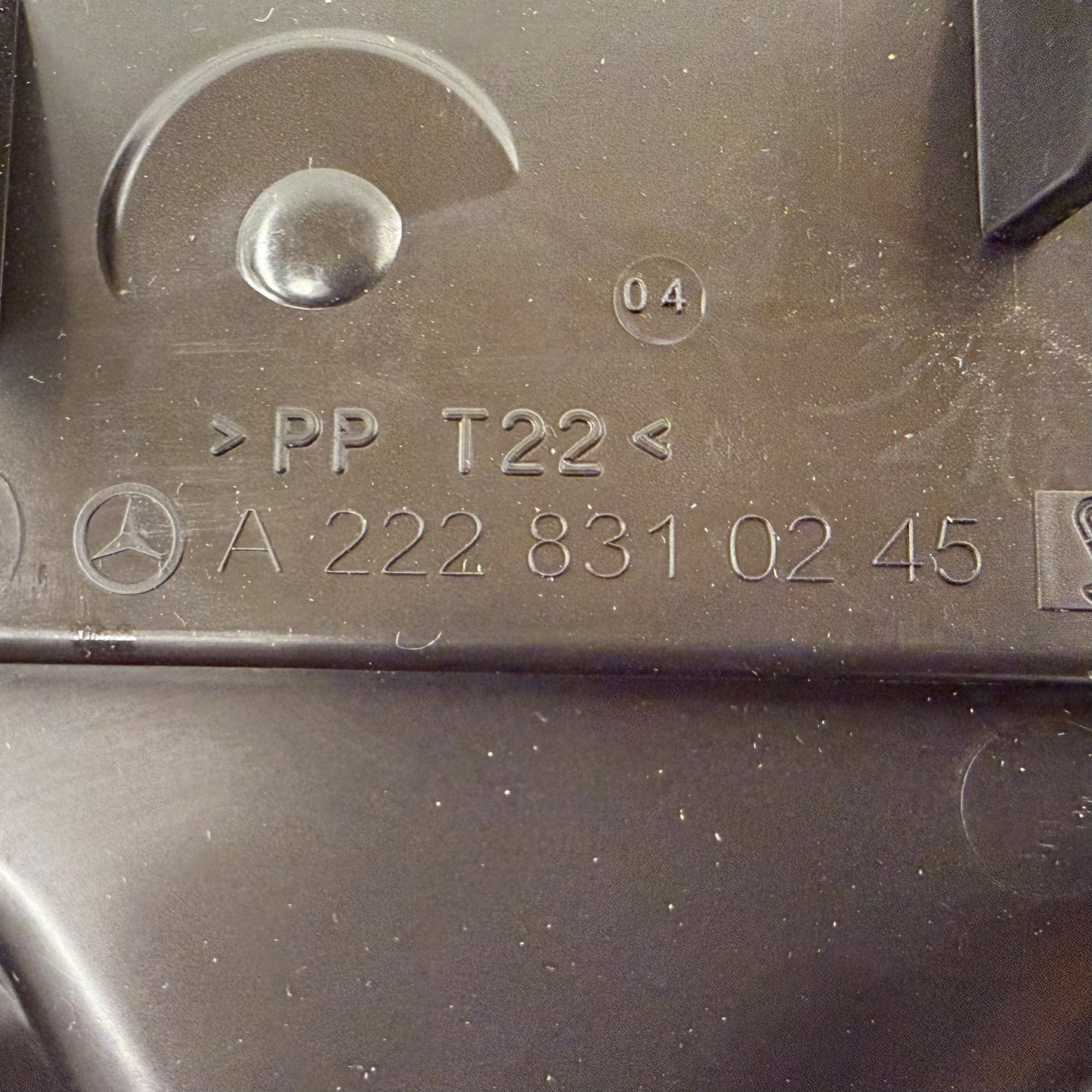 2014-2020 Mercedes-Benz S550 W222 Center Dash AC Air Vent Set 2228310245 OEM