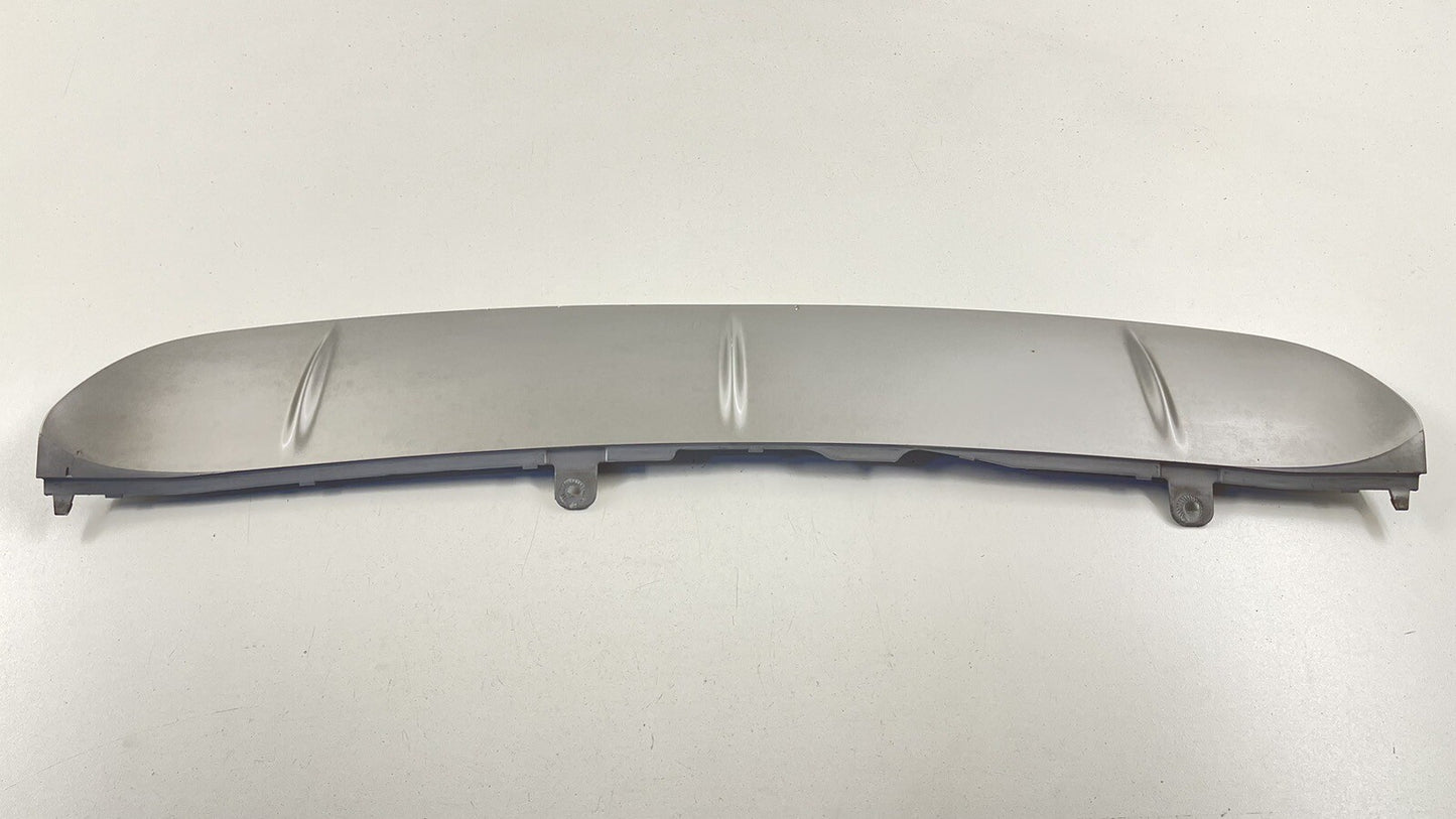 10-13 PORSCHE PANAMERA REAR BUMPER LOWER DIFFUSER VALANCE PANEL COVER TRIM OEM