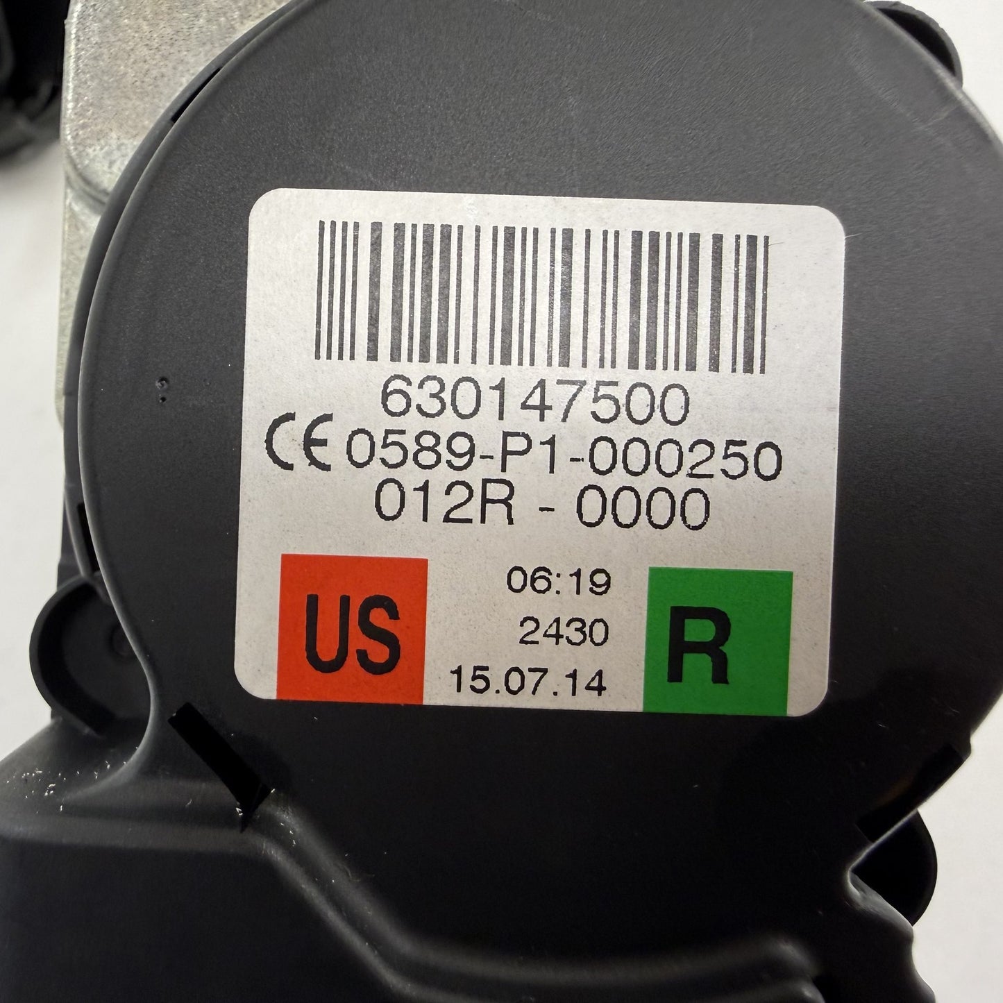 2014-2017 Mercedes S550 W222 Right Front Seatbelt Seat Belt Retractor Black OEM