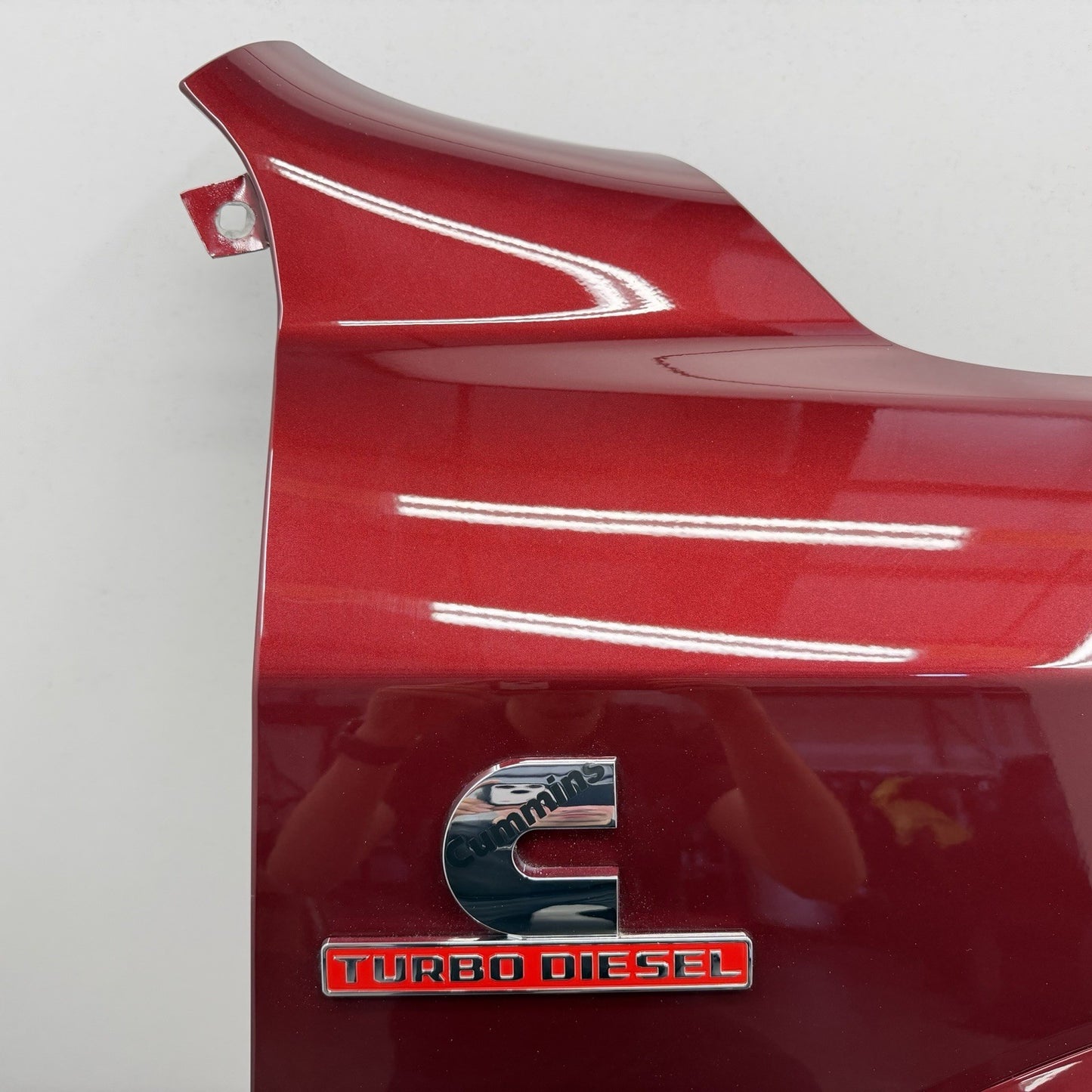 19-24 Ram 4500 5500 Passenger Right Front Fender Panel W/ Flare Velvet Red OEM