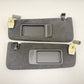 12-16 BMW M5 F10 Left & Right Sunvisor Sun Visor Shade Pair Alcantara Suede OEM