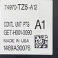 17-20 ACURA MDX POWER LIFTGATE TAILGATE CONTROL MODULE 74970-TZ5-A12 OEM