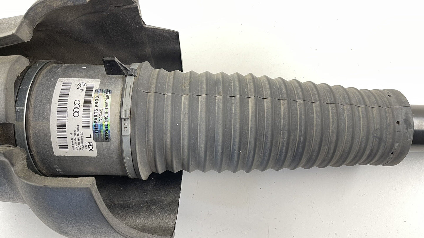 11-18 AUDI A8 S8 DRIVER LEFT REAR AIR SHOCK STRUT SUSPENSION 4H0616001M OEM
