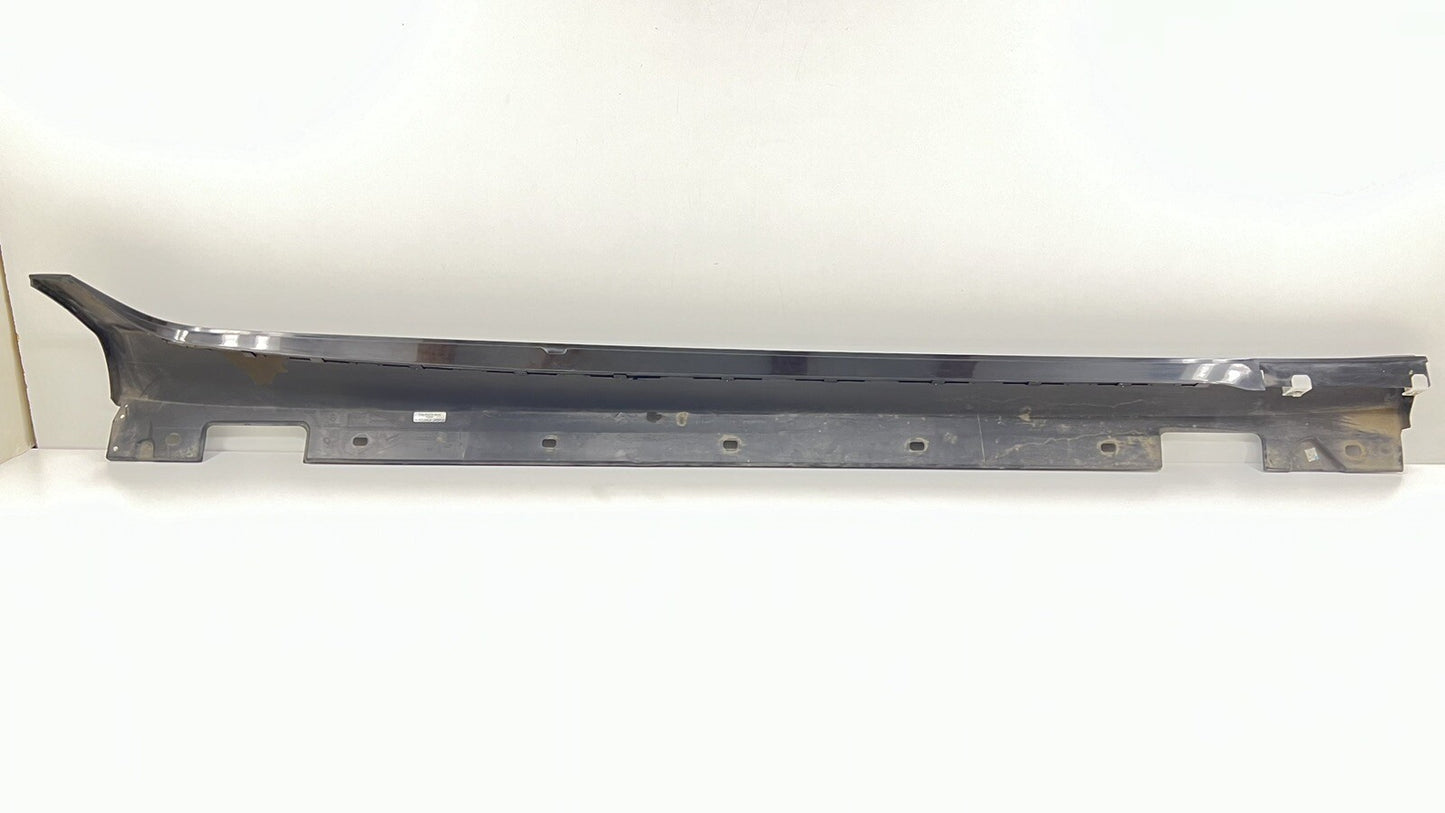 12-14 MERCEDES-BENZ CLS550 LEFT SIDE SKIRT ROCKER PANEL COVER TRIM BLACK OEM