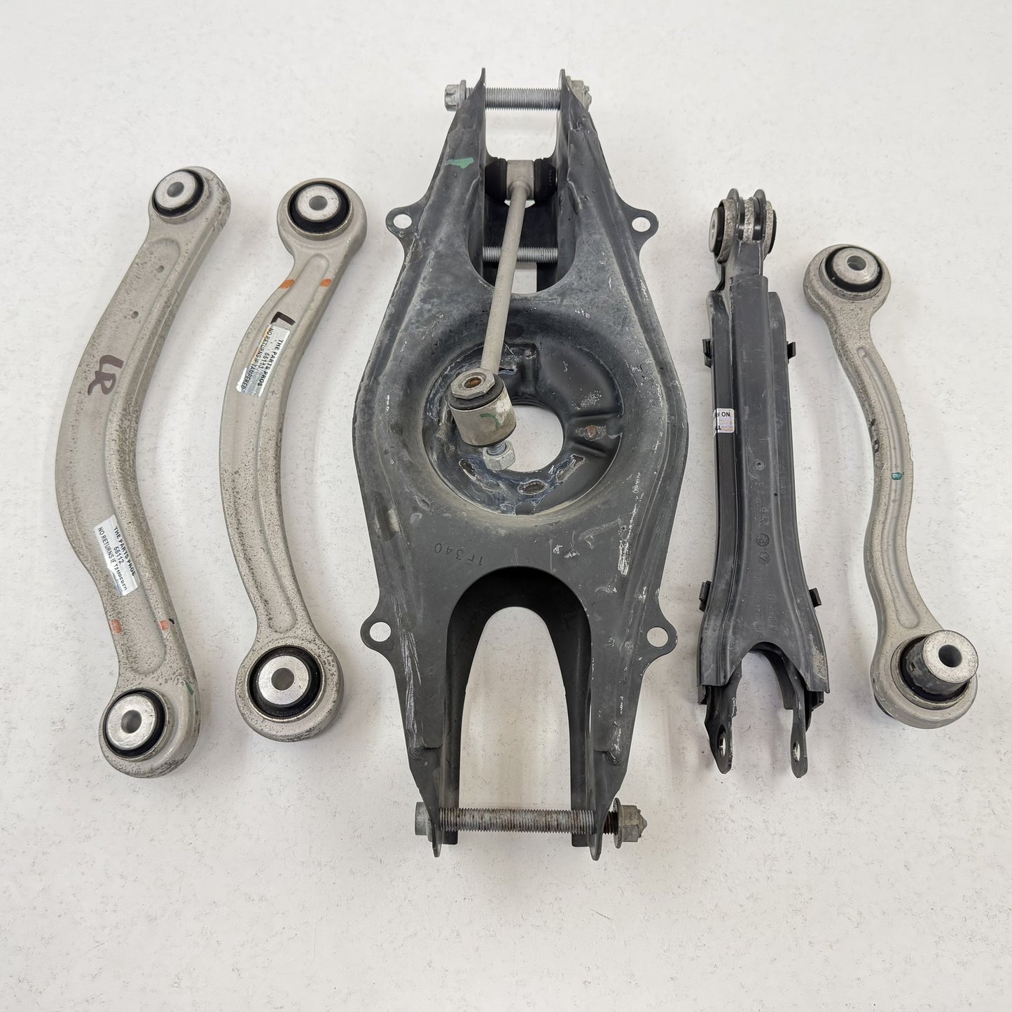 2008-2014 Mercedes C250 W204 Driver Left Rear Control Arm Suspension Set OEM