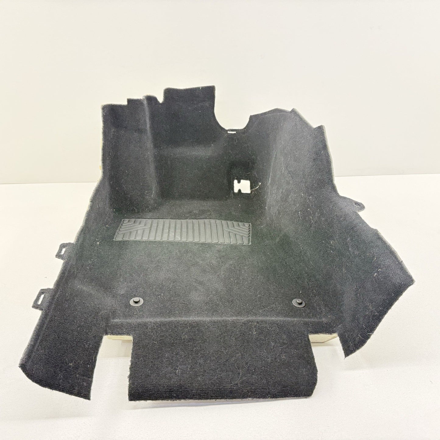 10-16 Mercedes W212 E350 Driver Left Front Interior Floor Body Carpet Black OEM