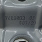 2021-2026 BMW M3 M4 G80 G82 Driver Left Front Fender Mount Bracket Set White OEM