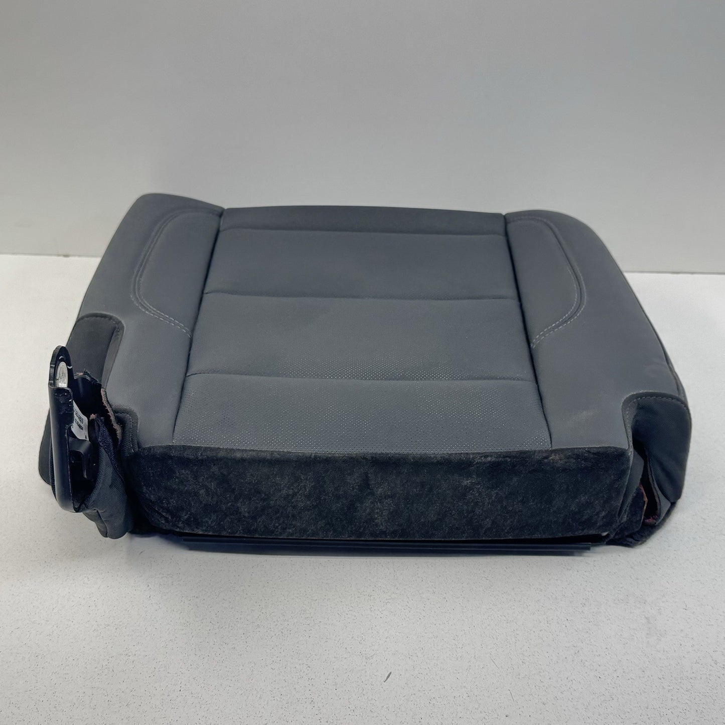 24-25 Silverado 2500 3500 Rear Lower Bottom Seat Cushion Set Leather Black OEM