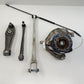 05-12 Porsche Boxster Cayman 987 Right Rear Knuckle Hub W/ Control Arm Set OEM