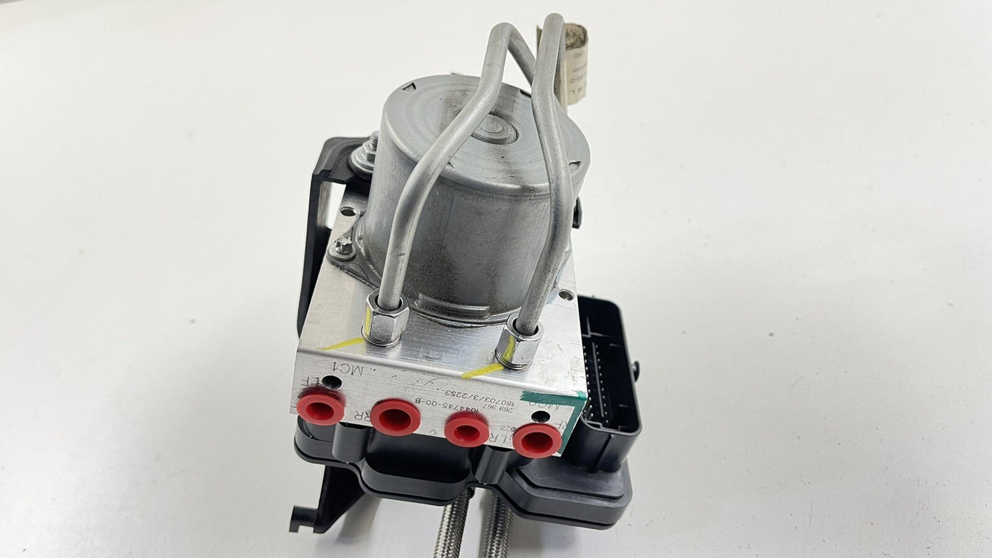 17-23 TESLA MODEL 3 ABS ANTI LOCK BRAKE PUMP MODULE W/ BRACKET 1044745-00-B OEM