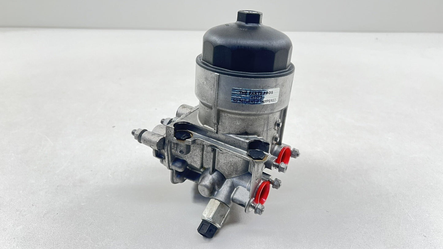06-10 BMW M6 E63 E64 MOTOR ENGINE OIL COOLER FILTER HOUSING CANISTER 7836449 OEM