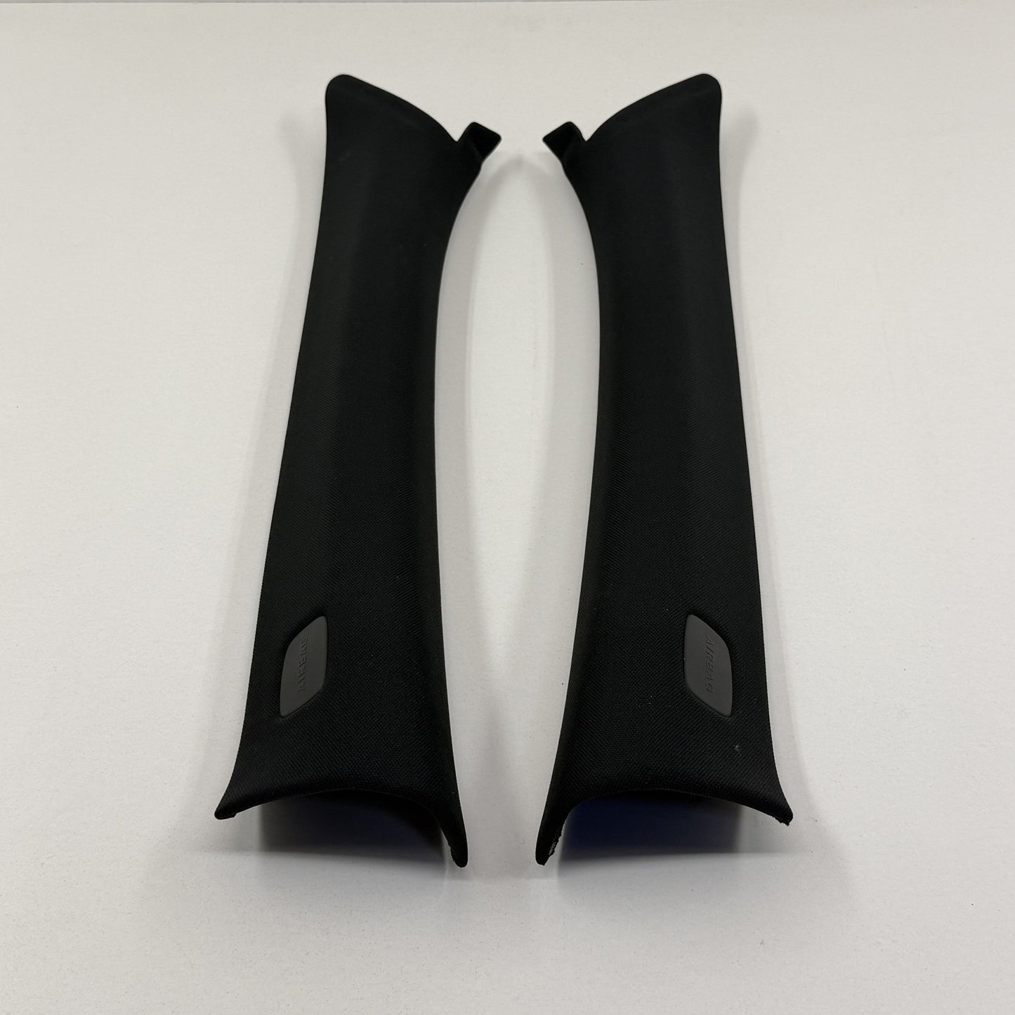 2014-2020 Mercedes-Benz S550 W222 Front A Pillar Interior Trim Pair Black OEM