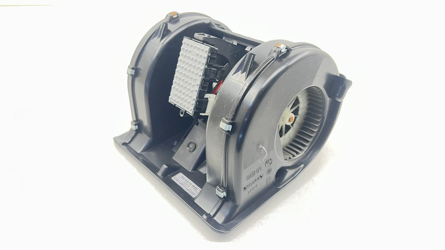 06-10 BMW M6 E63 E64 HVAC AC AIR HEATER BLOWER FAN MOTOR W/ RESISTOR MODULE OEM