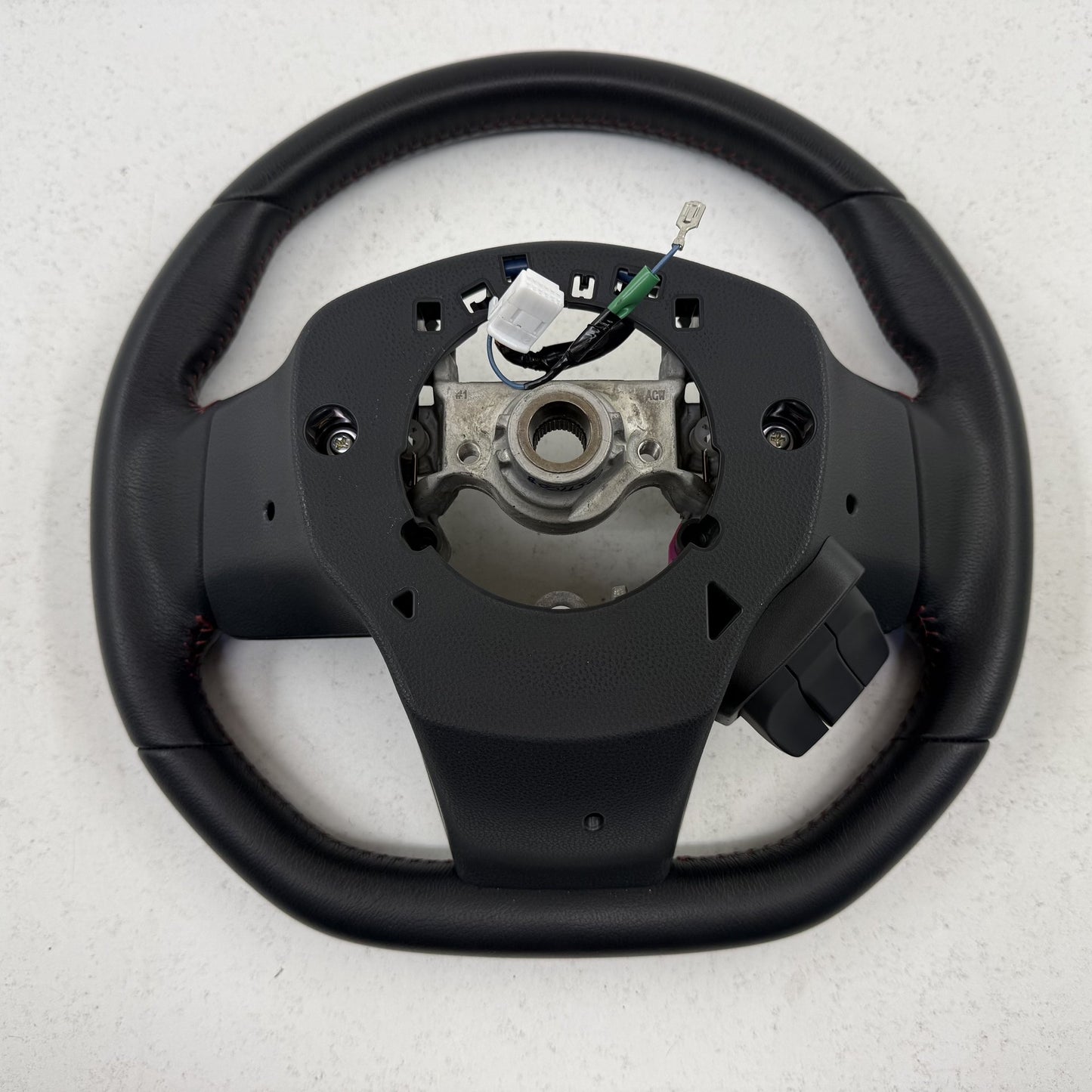 2022-2026 Subaru WRX Limited Manual Flat Bottom Steering Wheel Leather Black OEM