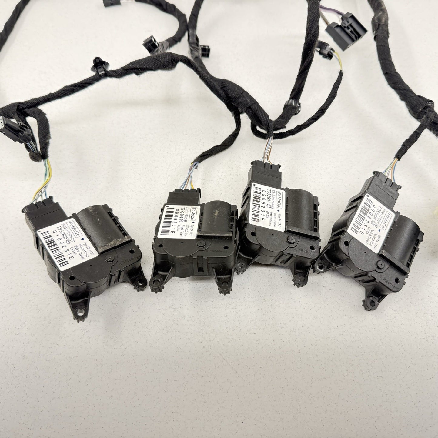 24-26 Ford Mustang HVAC Box Heater AC Flap Motor Air Mix Actuator Set OEM