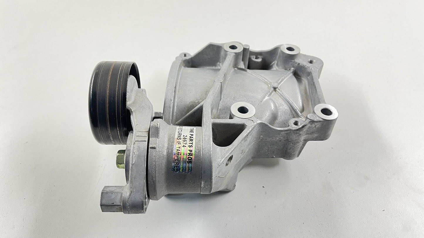 16-20 ACURA MDX ENGINE BELT TENSIONER PULLEY AC COMPRESSOR BRACKET OEM