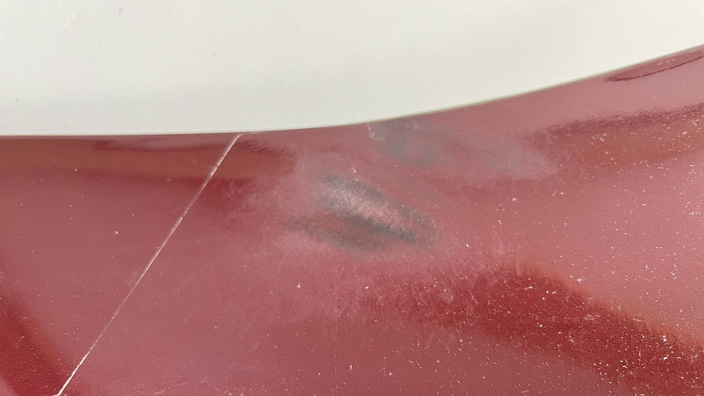 07-09 ASTON MARTIN VANTAGE LEFT SIDE SKIRT ROCKER PANEL COVER MERLOT RED OEM
