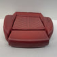 18-24 Audi S4 S5 Driver Left Front Sport Seat Lower Cushion Magma Red OEM