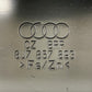 08-15 Audi TT Convertible Front A Pillar Trim Pair Left & Right Black OEM