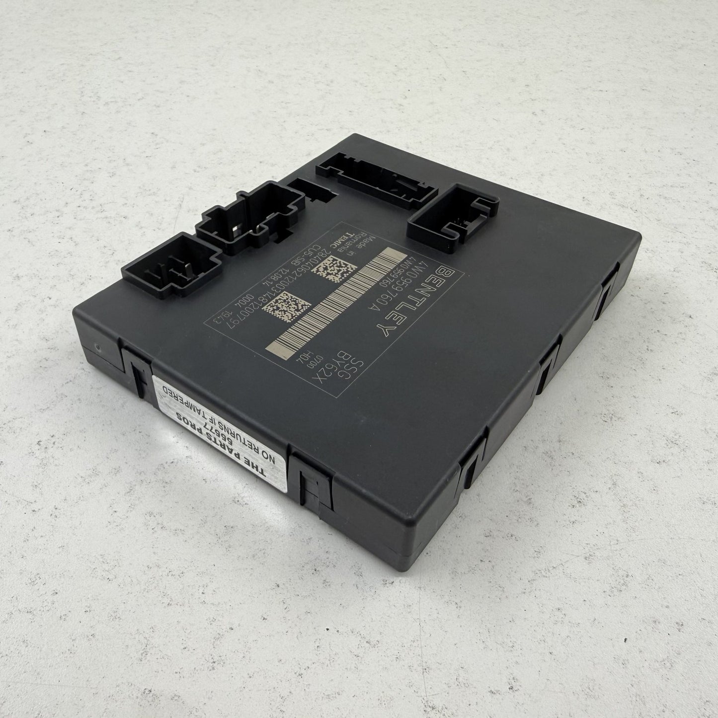 14-18 Bentley Flying Spur Seat Control Module Backrest Adjustment 4W0959760A OEM