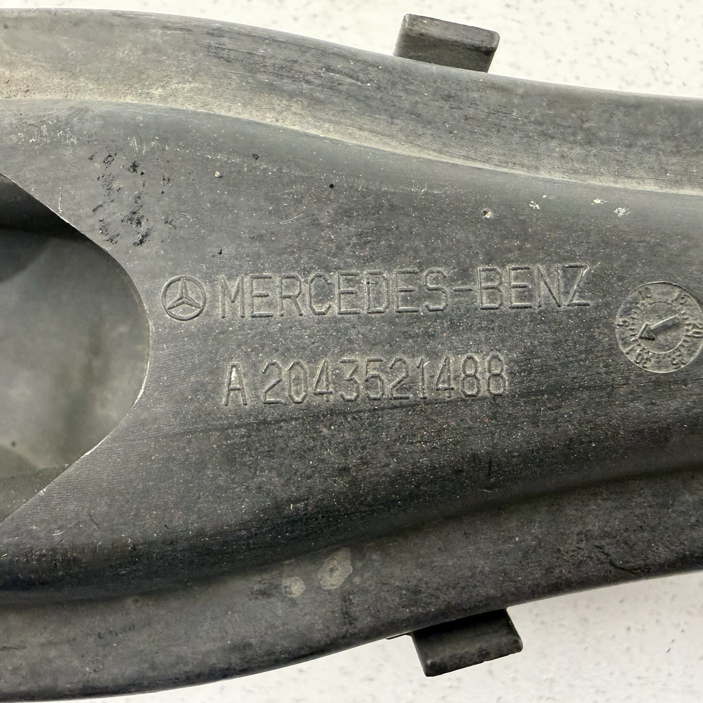 12-18 Mercedes W218 CLS550 Left Rear Knuckle W/ Control Arm Suspension Set OEM