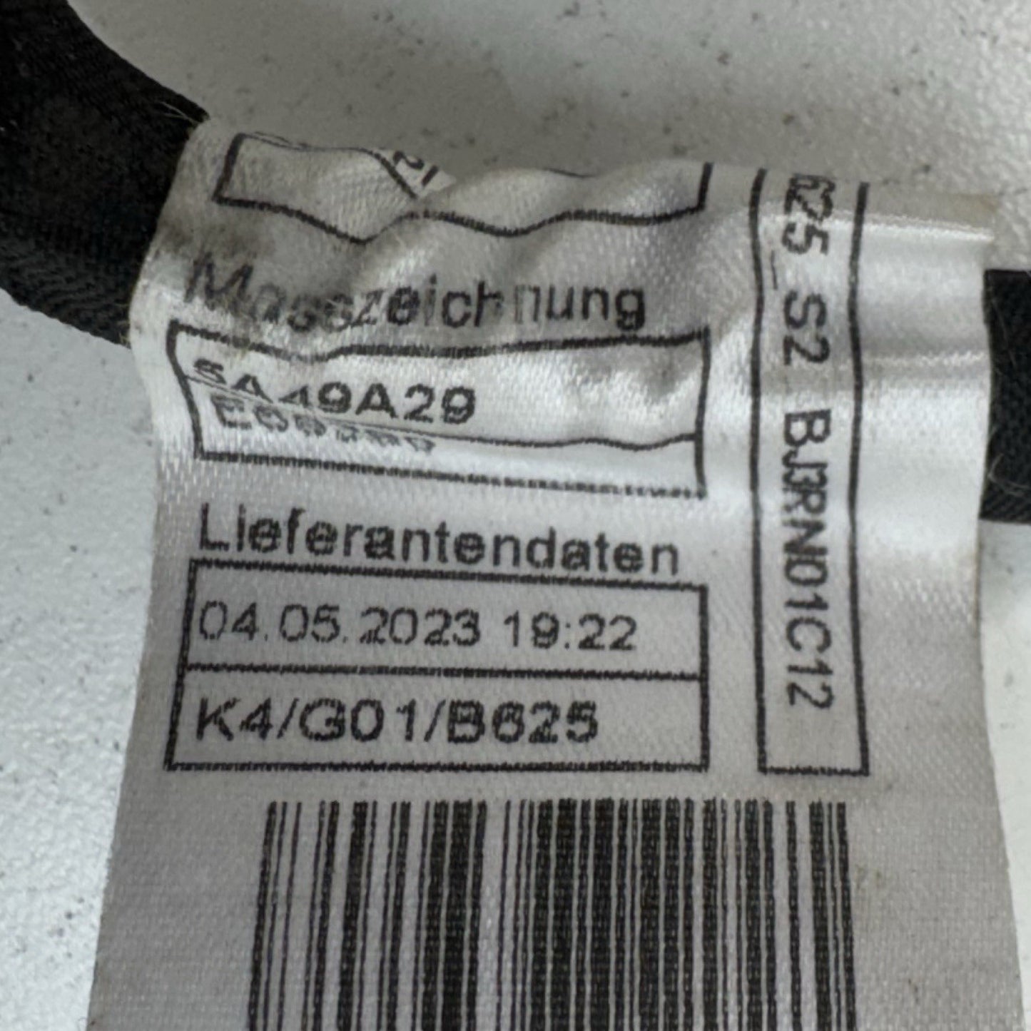 2023 BMW G01 X3 Dashboard Dash Instrument Panel Wiring Wire Harness 5A49A29 OEM