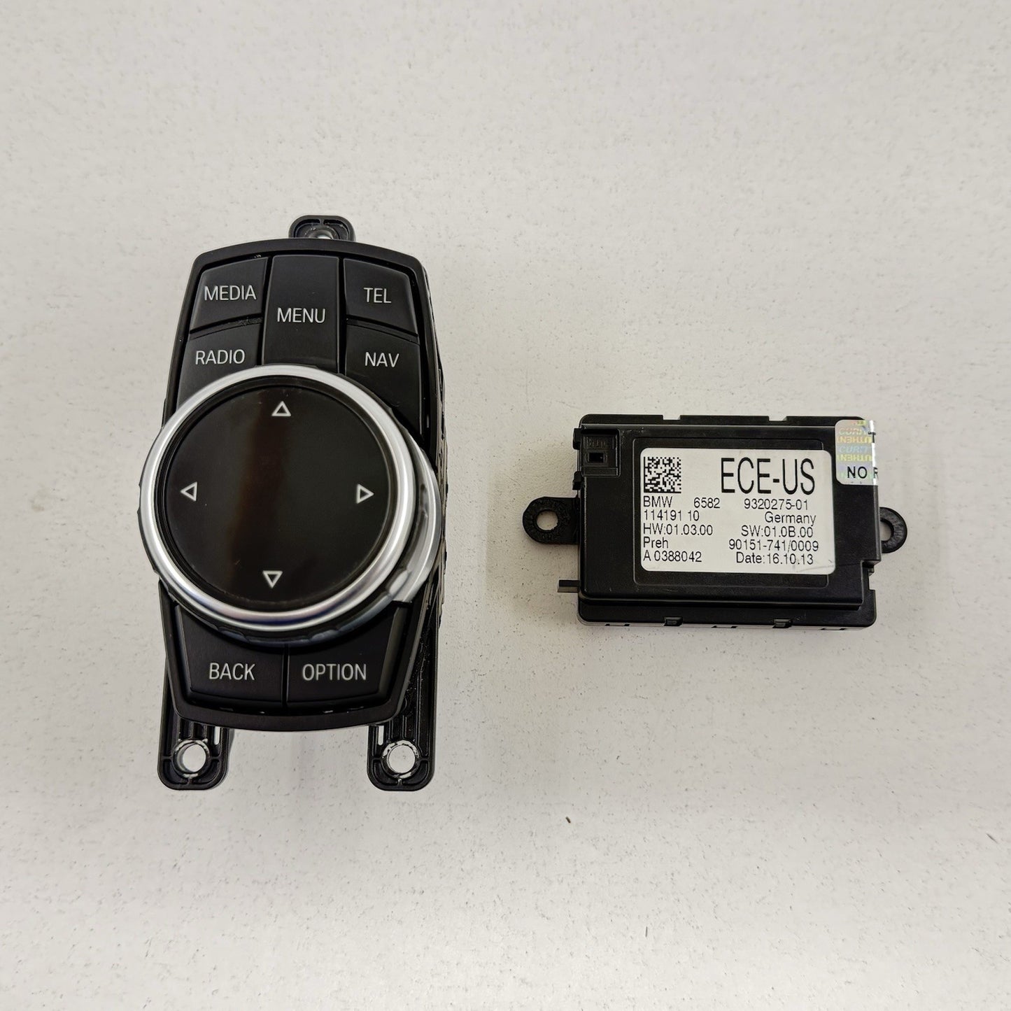 14-16 BMW M5 528 535 550 F10 IDrive Navigation Controller Knob Radio Switch OEM