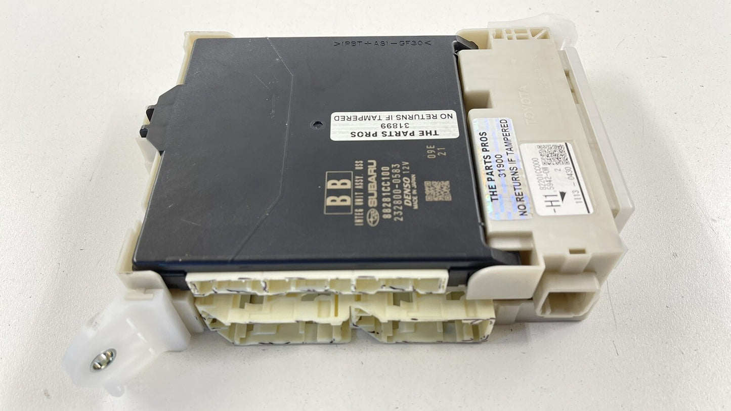 22-23 Subaru BRZ Integrated Body Control Module Fuse Relay Junction Box OEM
