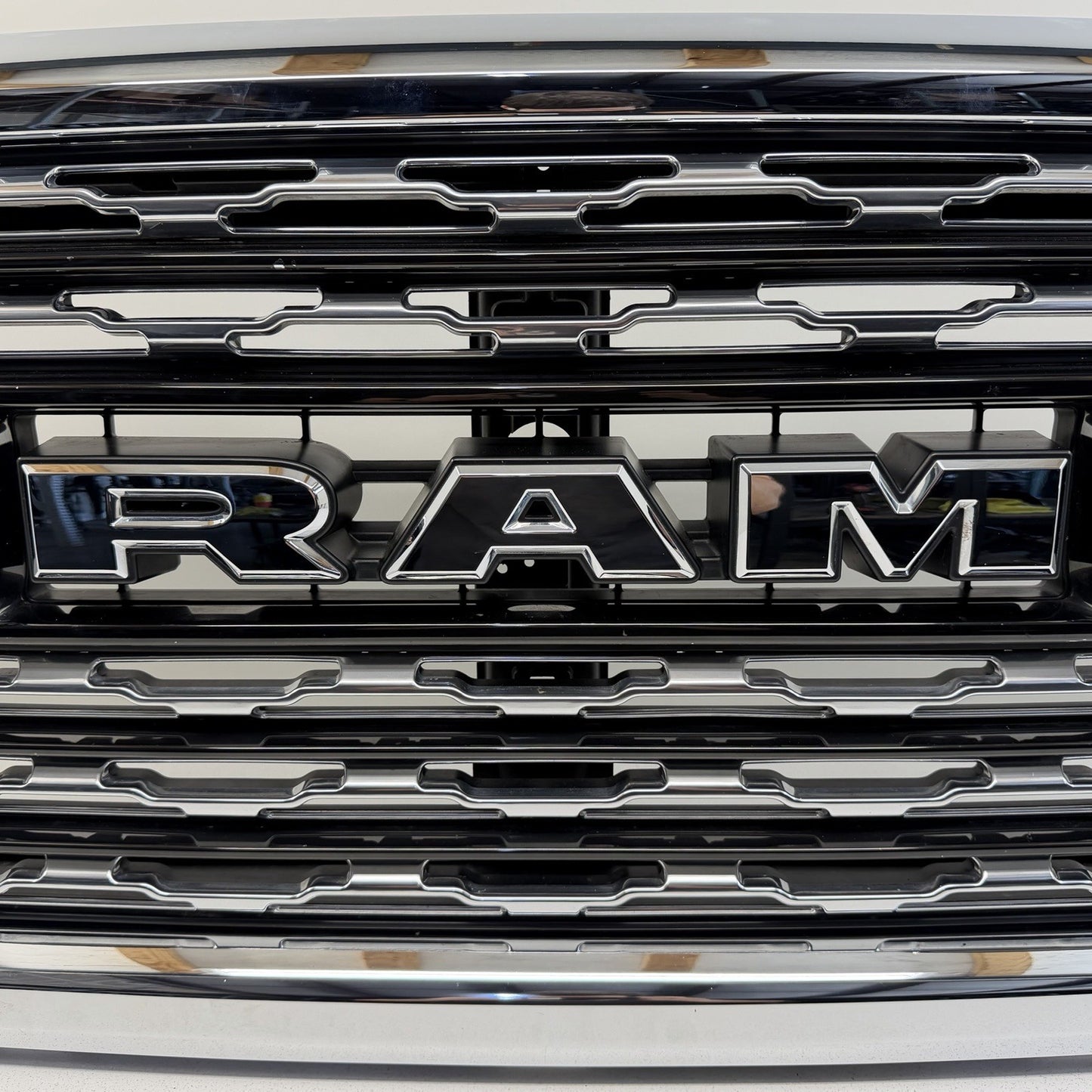 19-24 Ram 2500 3500 4500 5500 Limited Front Upper Grille Grill Chrome OEM