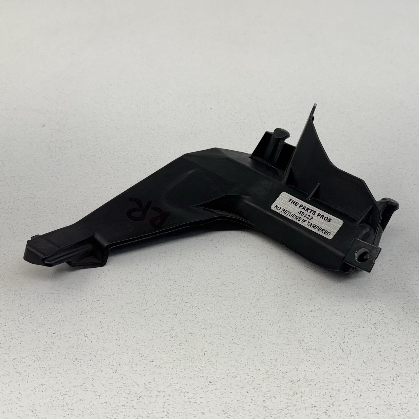 08-15 Audi TT Passenger Right Rear Bumper Bracket Mount Pair OEM