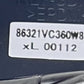 22-25 SUBARU WRX ROOF SHARK FIN ANTENNA RECEIVER WHITE 86321VC360 OEM