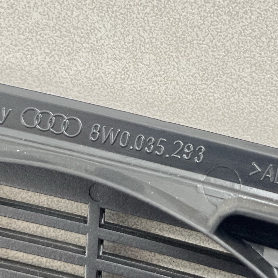 17-24 AUDI A4 S4 LEFT REAR DOOR PANEL SPEAKER COVER TRIM BANG & OLUFSEN OEM