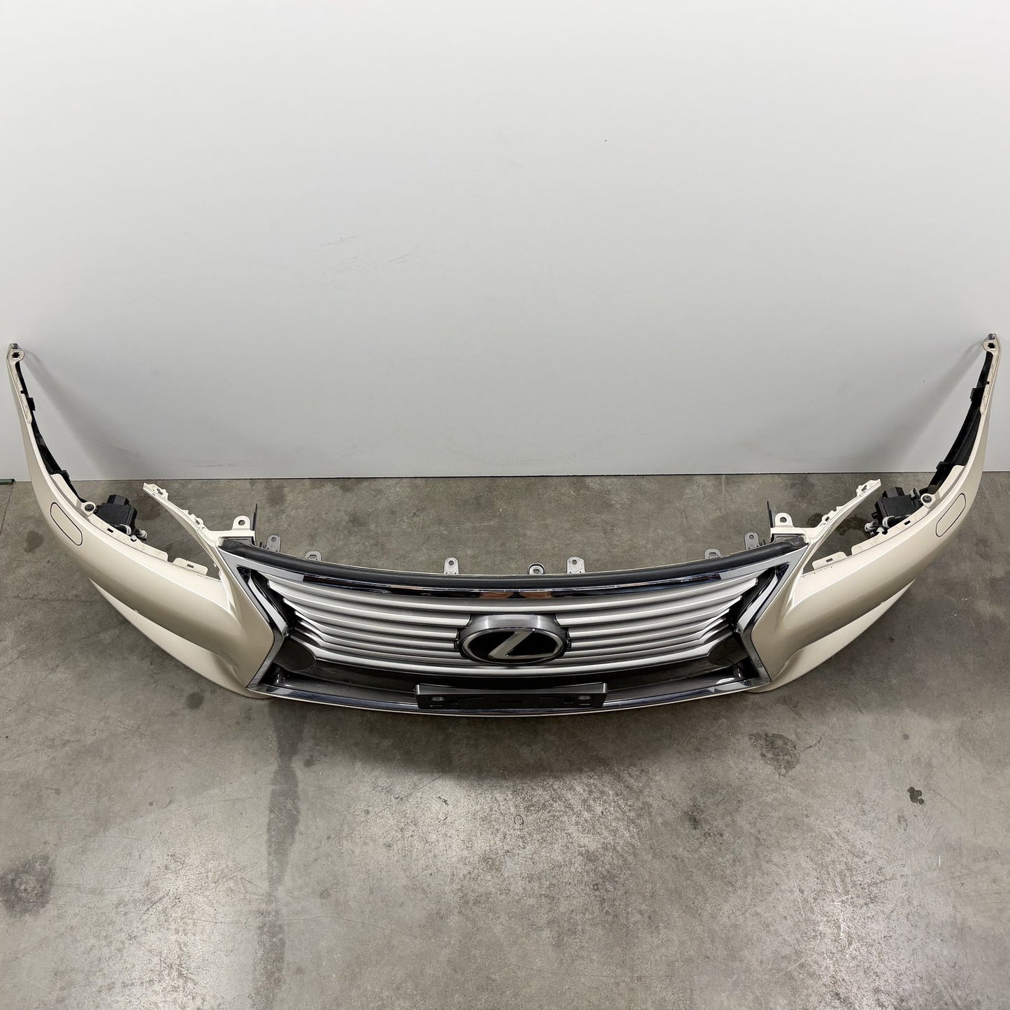 2013-2017 Lexus LS460 Front Bumper Cover Complete W/ Grills & Sensors OEM