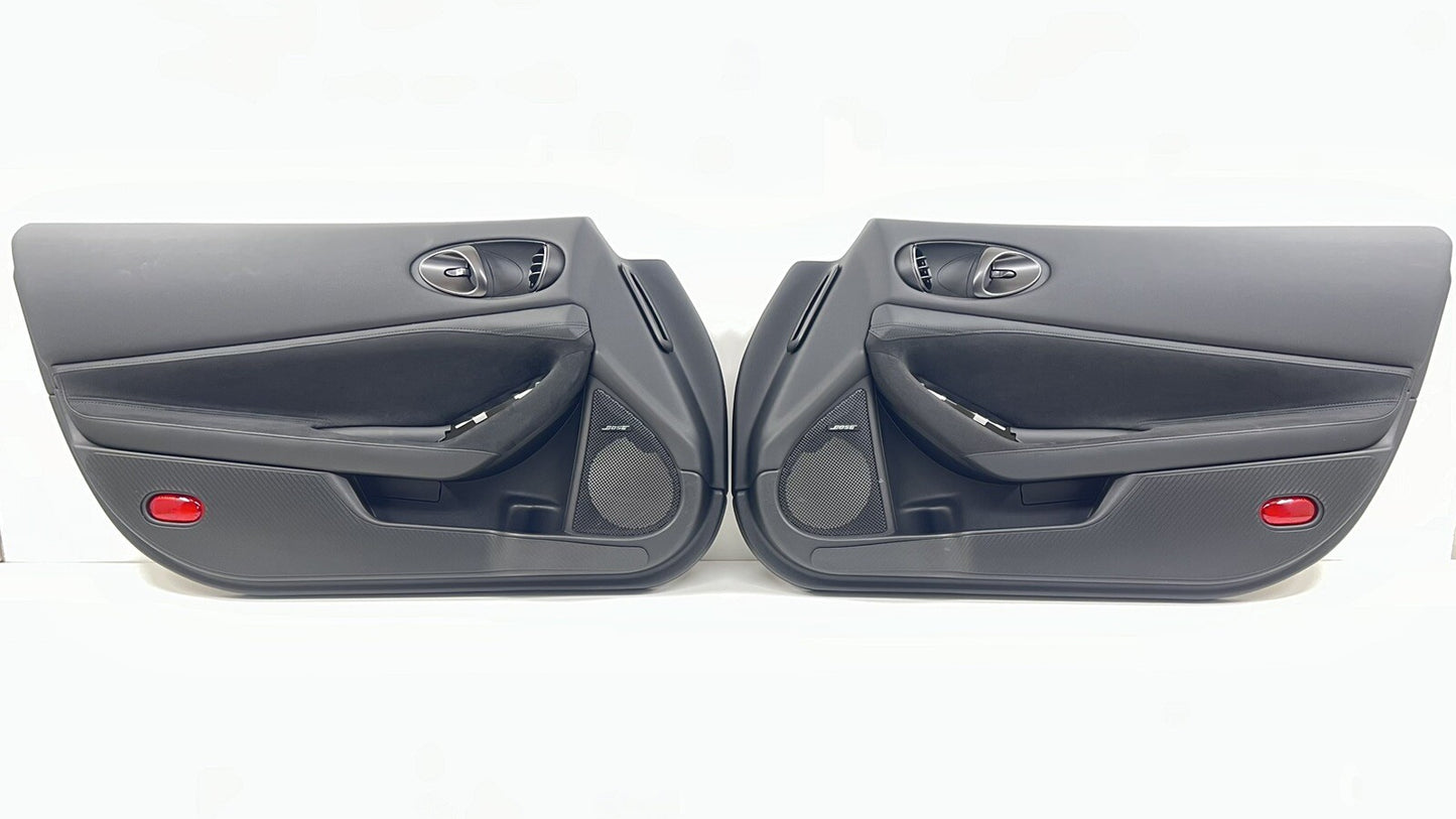 24-26 Nissan Z Nismo Interior Door Panel Card Cover Trim Pair Left & Right OEM