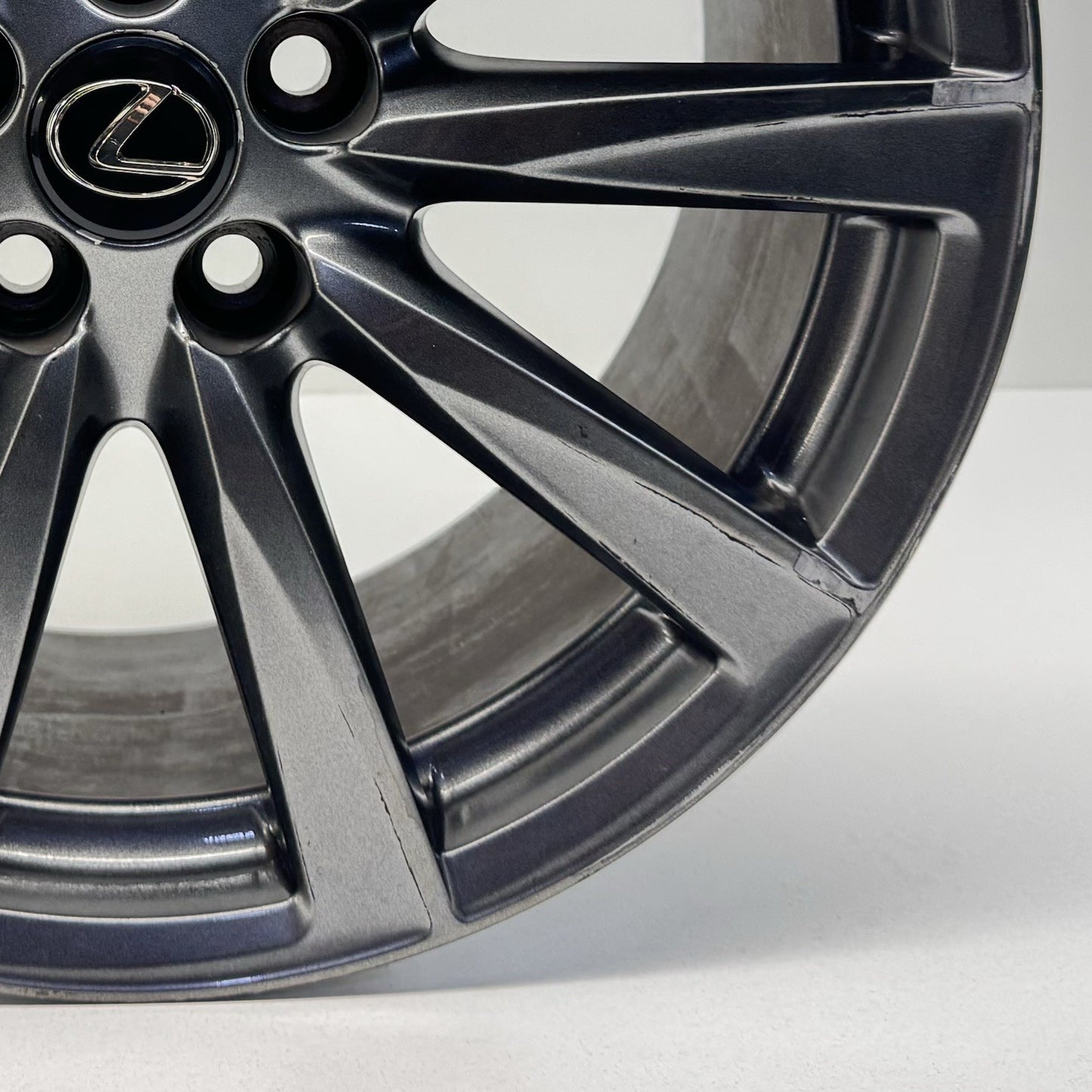 08-14 Lexus IS F Passenger Right Rear Wheel Rim 19x9 +55 Offset Factory OEM
