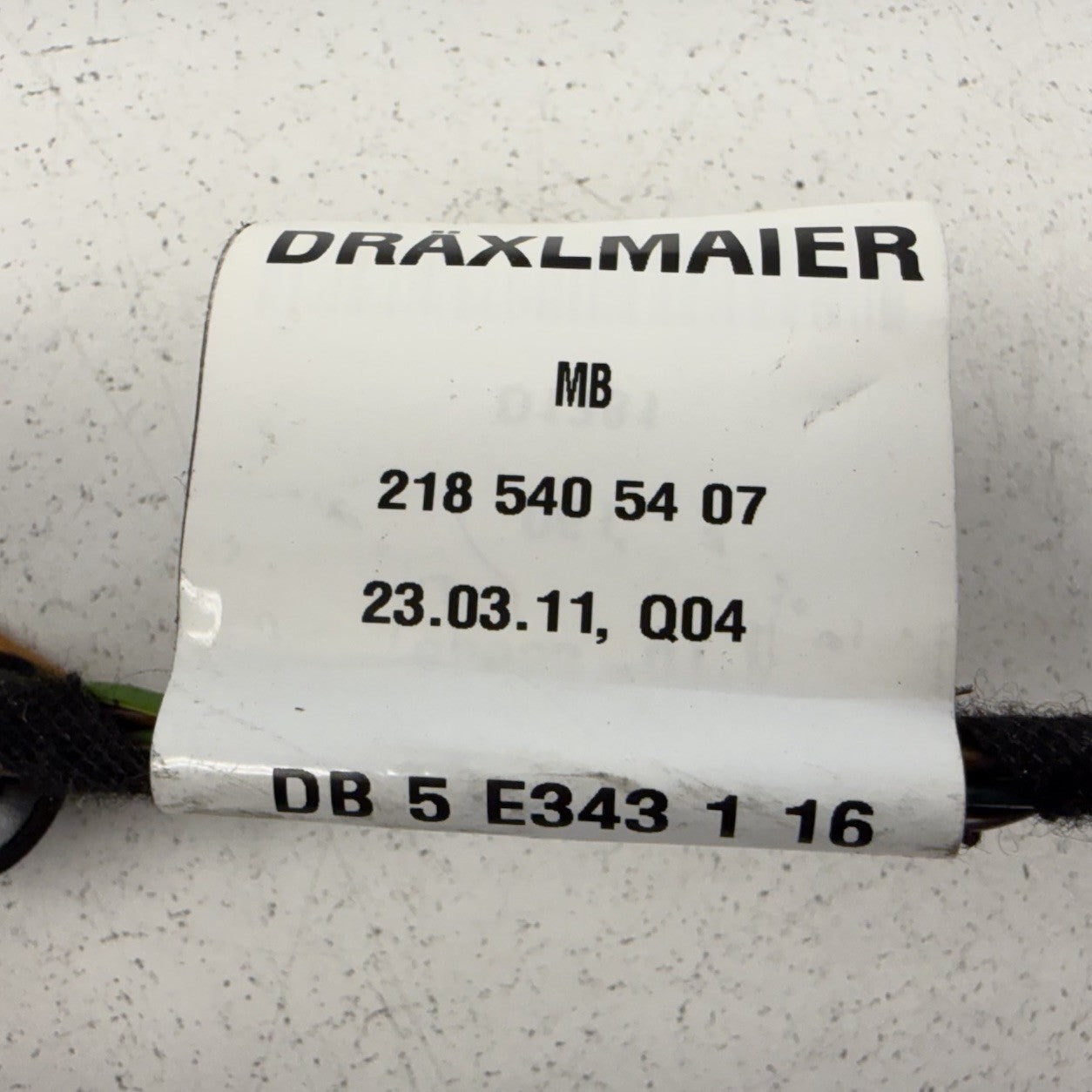 12-18 Mercedes W218 CLS550 Passenger Right Front Door Latch Lock Actuator OEM