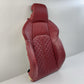 18-24 Audi S4 S5 Driver Left Front Sport Seat Upper Cushion Magma Red OEM