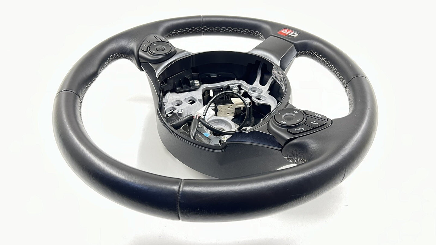 22-26 Toyota GR86 Driver Steering Wheel Leather Black OEM
