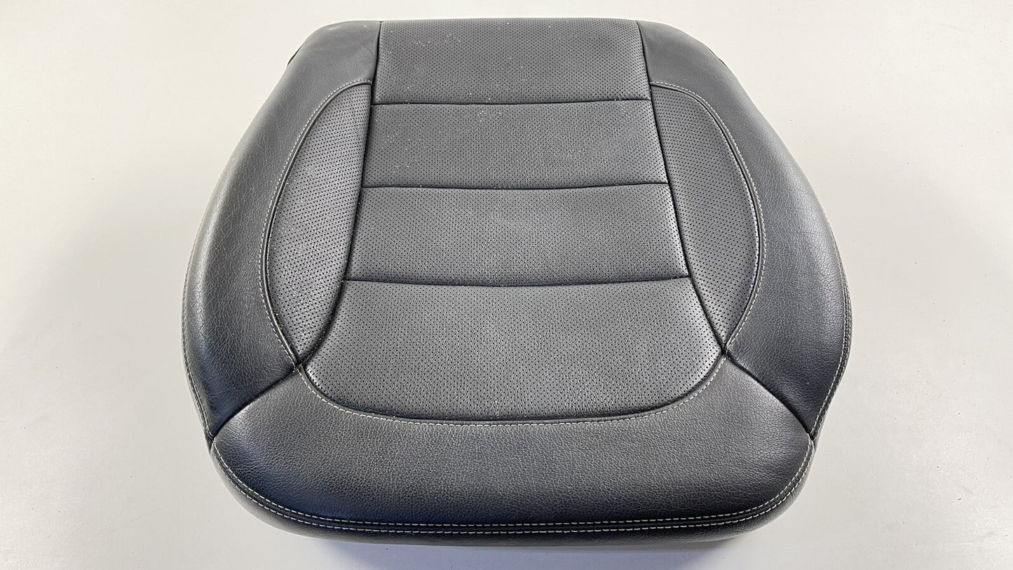 13-16 MERCEDES GL350 X166 PASSENGER RIGHT FRONT UPPER SEAT CUSHION COVER OEM