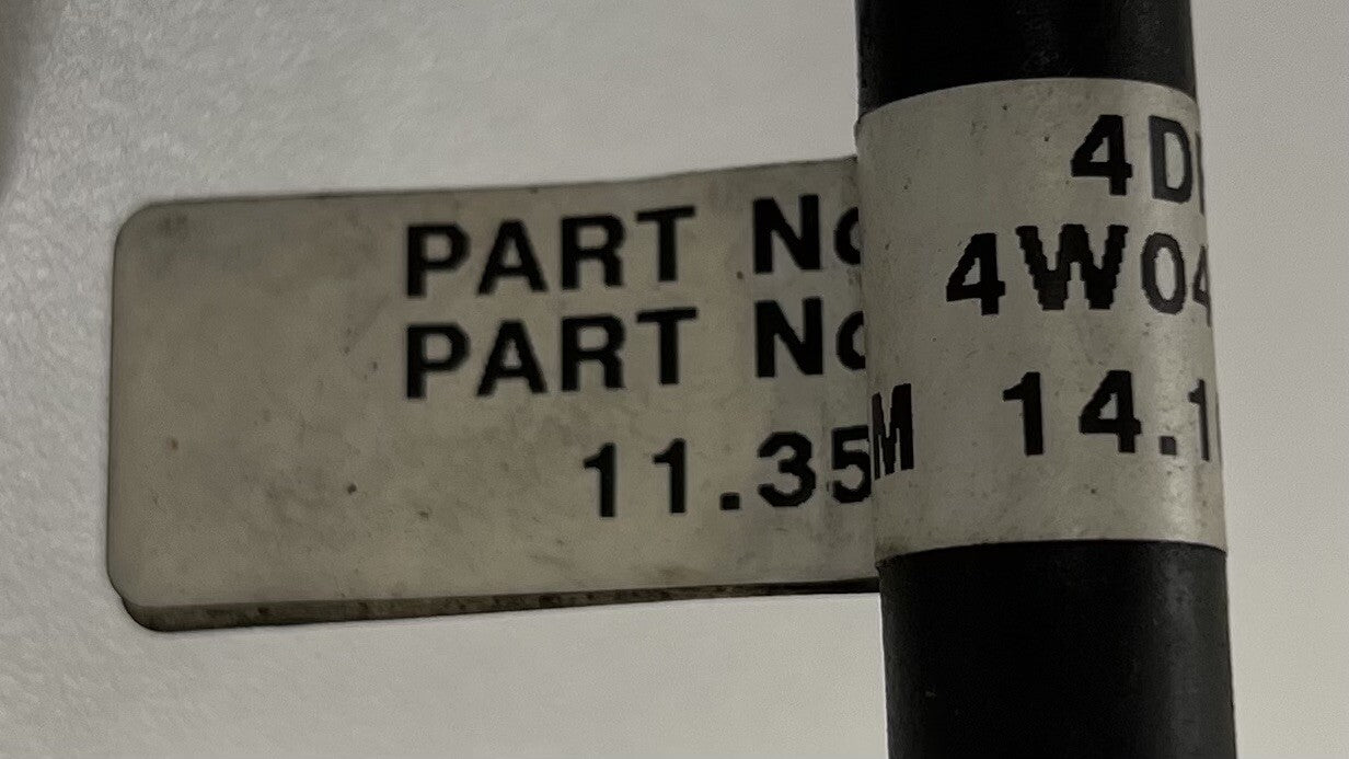 13-18 BENTLEY FLYING SPUR POWER STEERING HOSE PIPE LINE 4W0422893F OEM