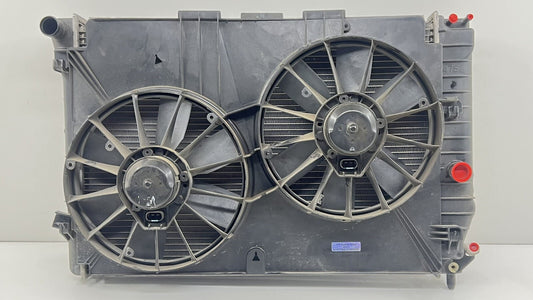 01-04 CHEVROLET CORVETTE C5 Z06 MANUAL RADIATOR CONDENSER FAN ASSEMBLY OEM