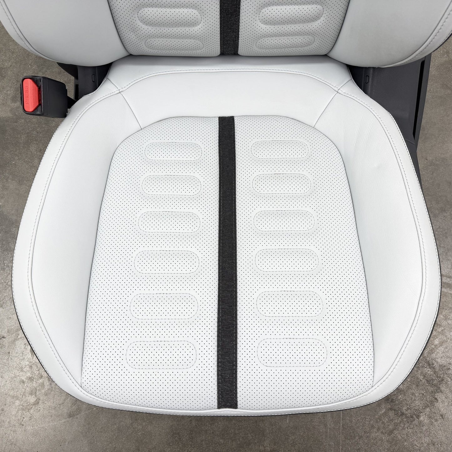 2022-2024 Rivian R1S Driver Left Front Seat Ocean Coast Leather OEM