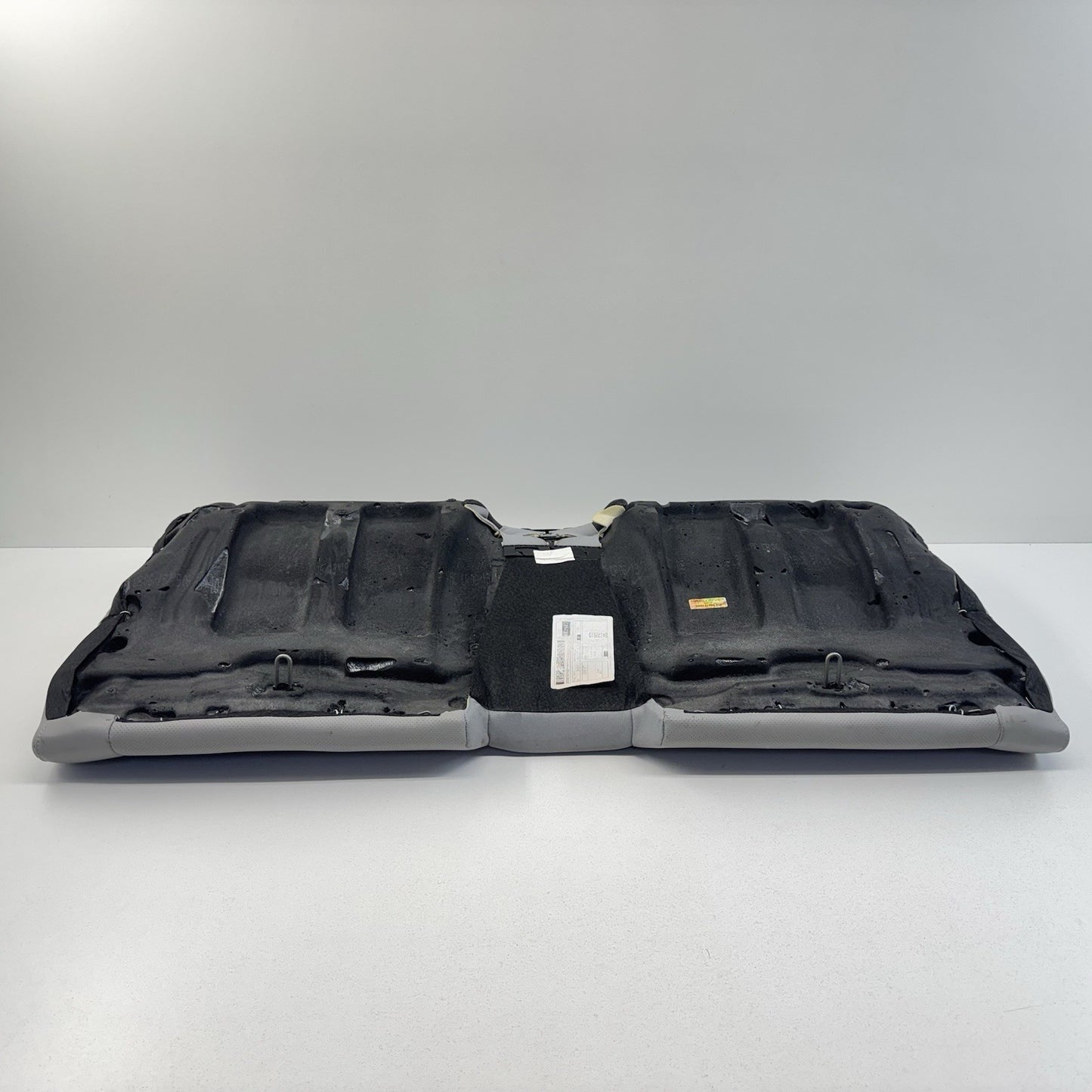 16-24 Chevrolet Camaro Coupe Rear Seat Set Upper Lower Cushion Gray Leather OEM