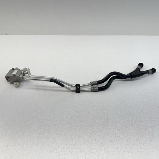 BMW F80 F82 M3 M4 S55 DCT Transmission Oil Cooler Inlet Outlet Pipe Hose Set OEM