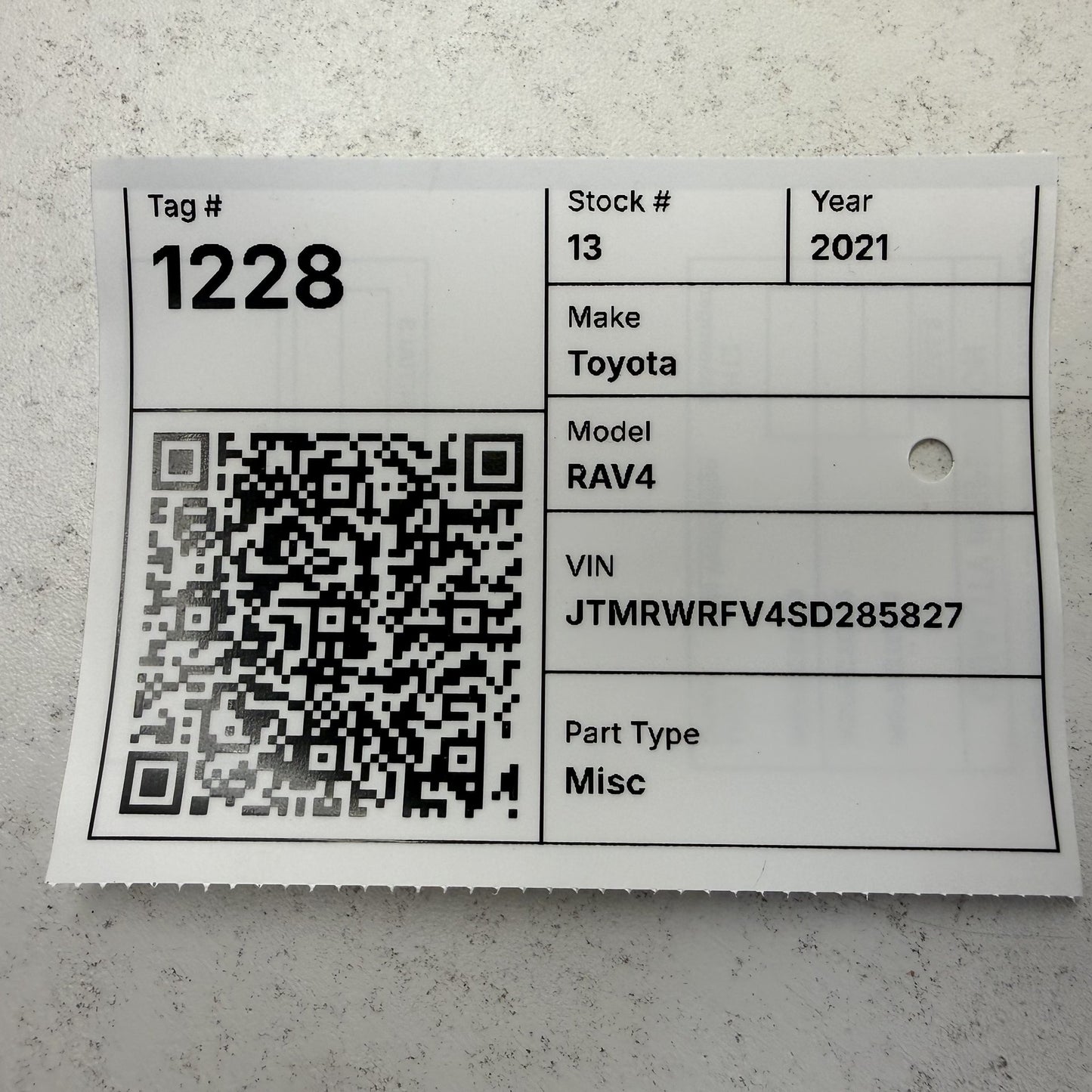 2022-2025 Toyota RAV4 Keyless Entry TPMS Control Module 897B0-42300 OEM