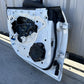 14-22 MASERATI QUATTROPORTE DRIVER LEFT REAR DOOR COMPLETE NO GLASS WHITE OEM