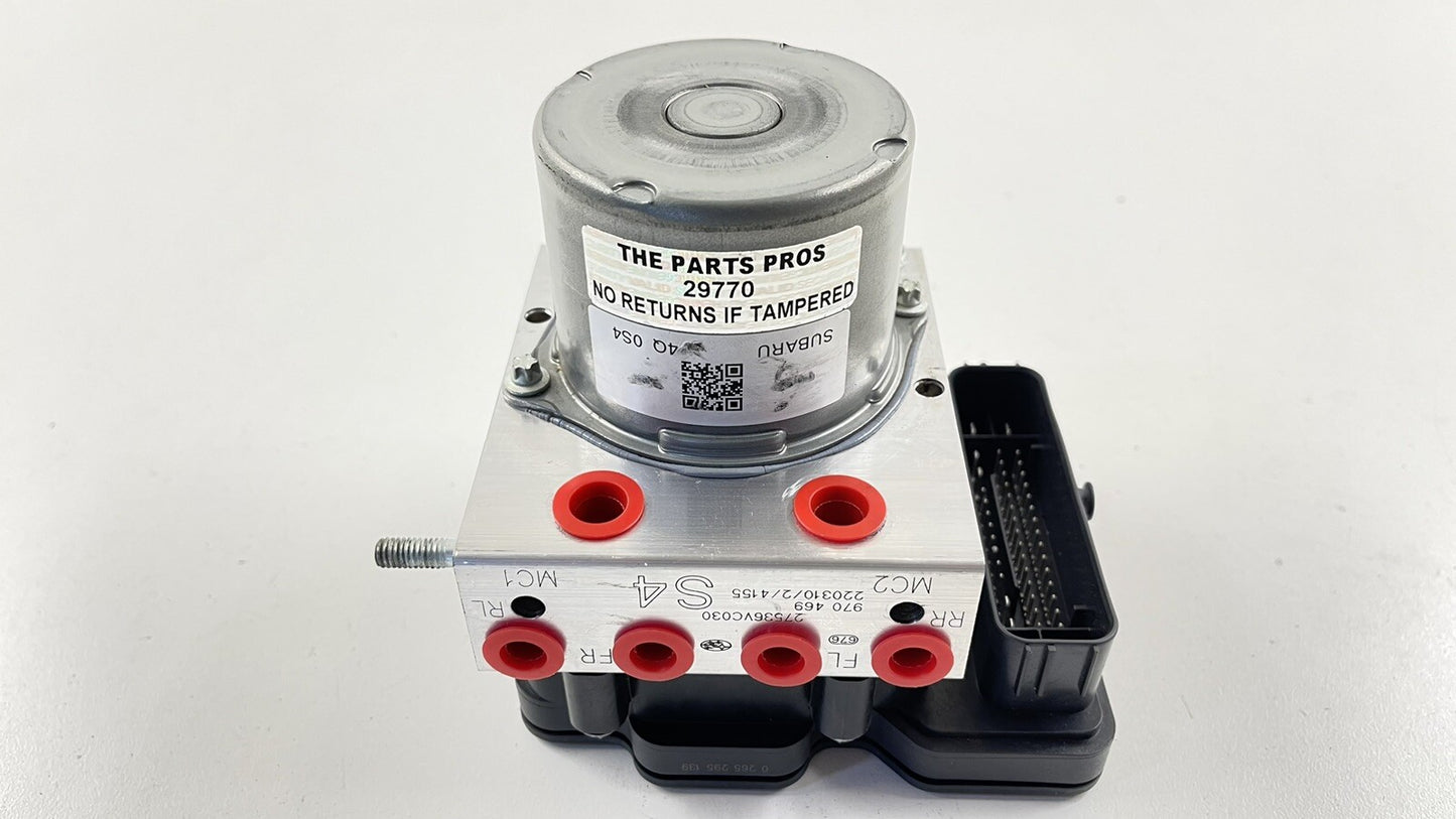 2022 SUBARU WRX 2.4L MANUAL ABS ANTI LOCK BRAKE PUMP MODULE 27536VC030 OEM