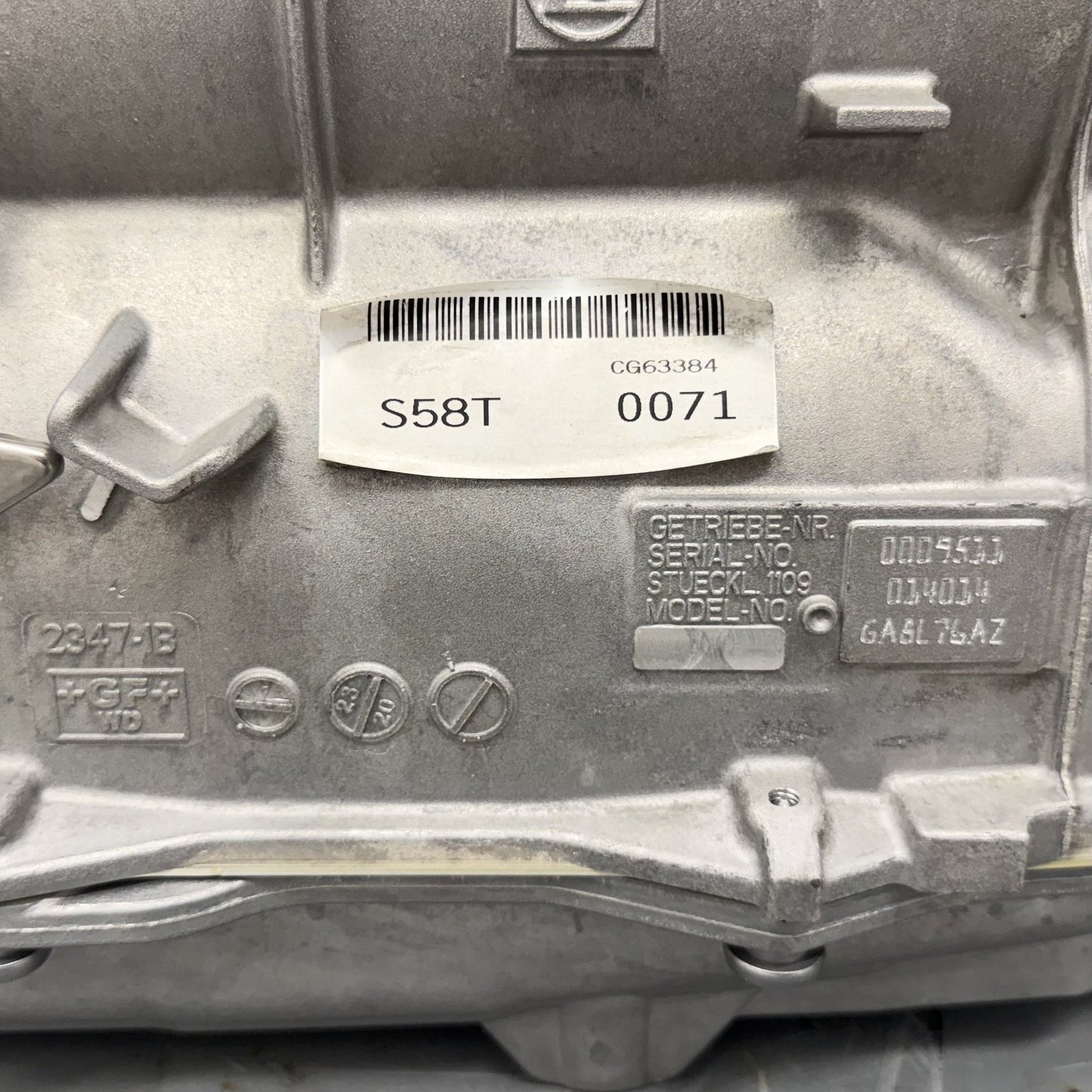 2021-2026 BMW M3 M4 Comp G80 G82 RWD S58 Automatic Transmission GA8HP76Z OEM